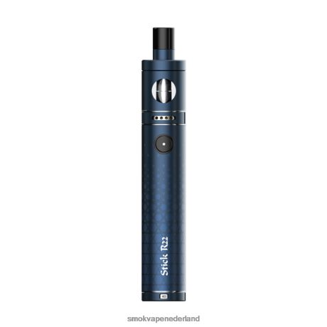 SMOK vape pen Nederland - mat blauw SMOK Stick r22-kit T28LJ196