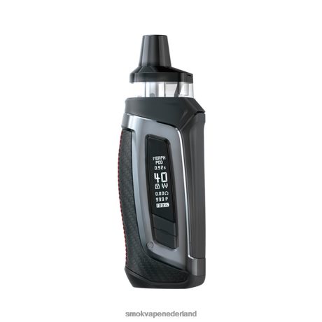 SMOK vape shop Nederland - zwarte koolstofvezel SMOK Morph pod-40-kit T28LJ218