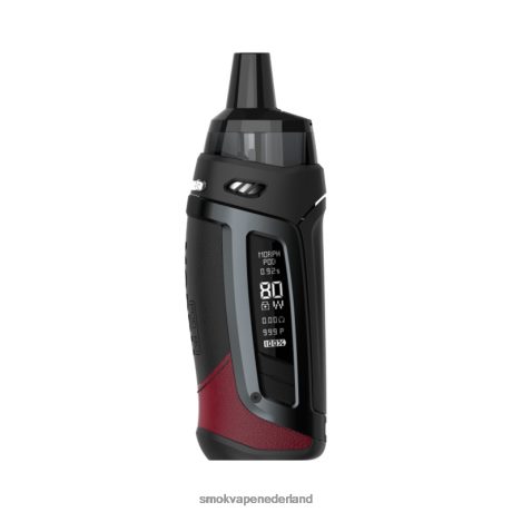 SMOK kopen Nederland - zwart rood SMOK Morph s pod-80-kit T28LJ155