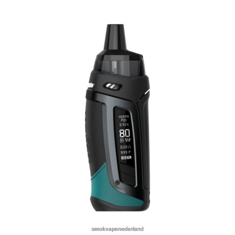 SMOK vape pen Nederland - zwart groen SMOK Morph s pod-80-kit T28LJ156