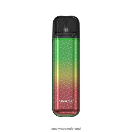 SMOK kopen Nederland - rasta groen pantser SMOK NOVO 2s-kit T28LJ135