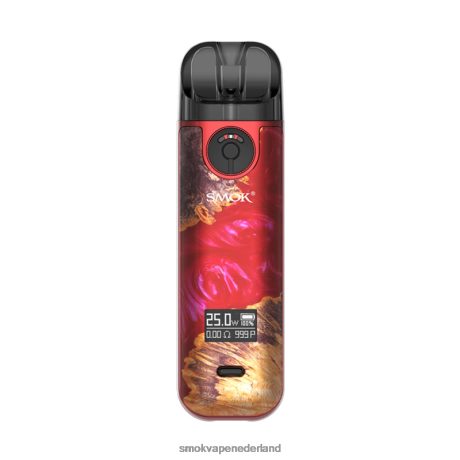 SMOK vape price - rood stabiliserend hout SMOK NOVO 4 sets T28LJ229