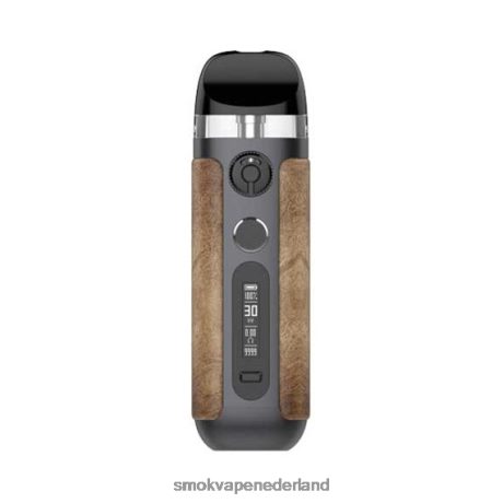 SMOK vape Nederland - bruin leer SMOK Novo 5 uitrusting T28LJ3