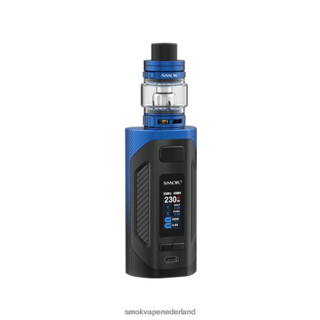 SMOK vape Amsterdam - zwart blauw SMOK Rigel uitrusting T28LJ304