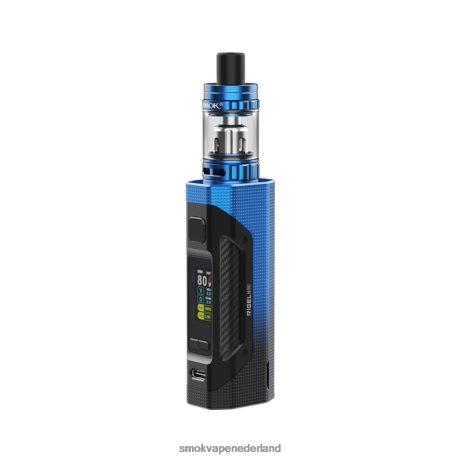 SMOK vape Amsterdam - zwart blauw SMOK Rigel mini-kit T28LJ254