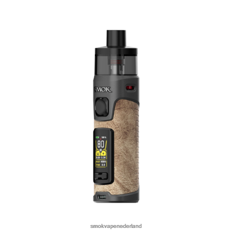 SMOK vape Amsterdam - bruin leer SMOK RPM 5 pro-kit T28LJ84